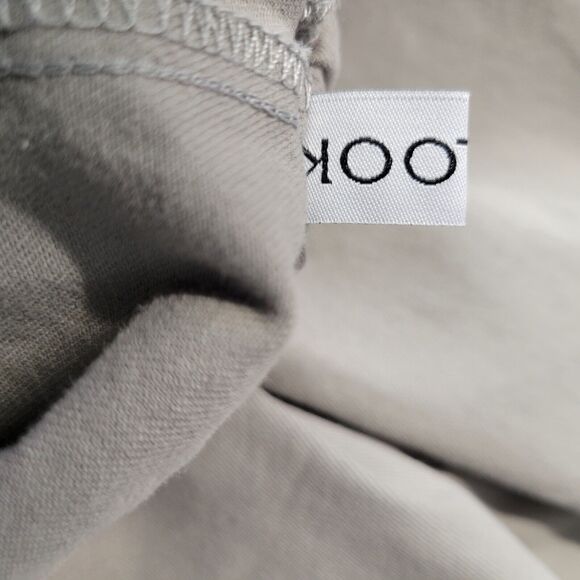 Misslook Khaki Casual Shorts Womens L Biege Tan Pockets Elastic Waist Flat - Picture 9 of 12